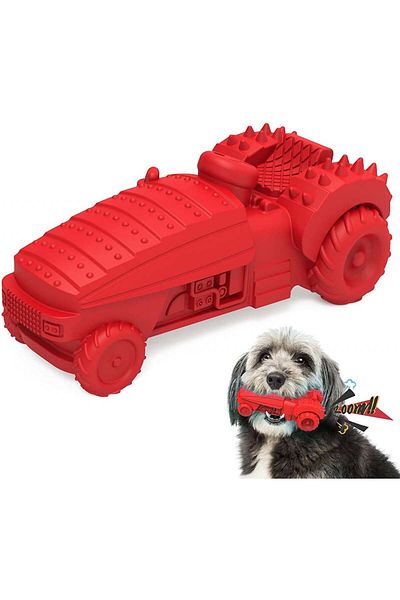MASBRILL dog toy, rubber, red, 15.9 x 7.8 cm