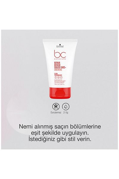 Bonacure Bc Hair Care Cream for Damaged Hair 100ml |   Stop Frizzing!/Hairboss