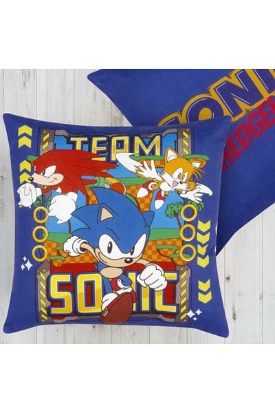 Taç Decorative pillow 40x40cm, Disney, Sonic