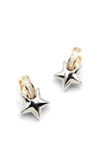 Rasanet Star Earrings - Silver
