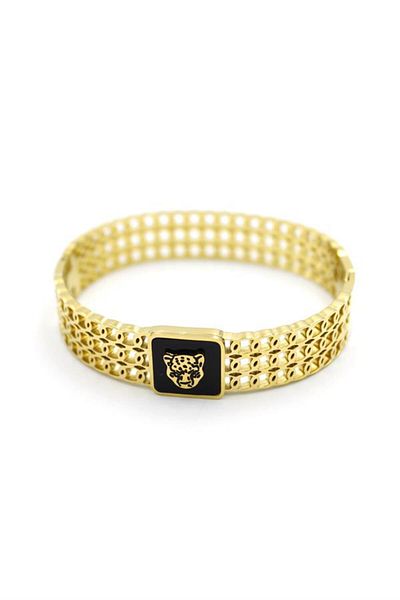 Rasanet Leopard Bracelet - Gold