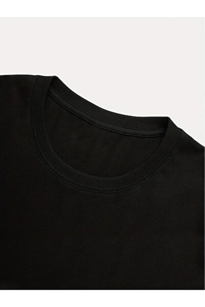 Touz Moda Q Heart Design Unisex Oversize T-Shirt