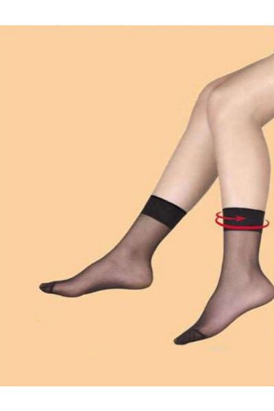 Pardon Thin Socket Women's Socks 20Den 24 Pcs