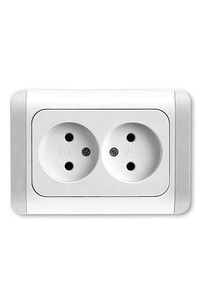 Viko by Panasonic Simple Double Outlet Kardelen
