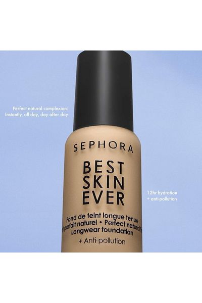 SEPHORA COLLECTION SEPHORA Best Skin Ever Liquid Foundation 25N Light-Medium Neutral | Natural Hydrating Finish | 25ml