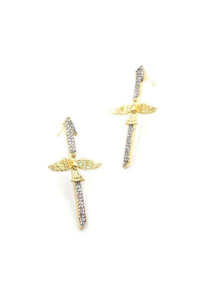 Rasanet Elif Earrings - Gold