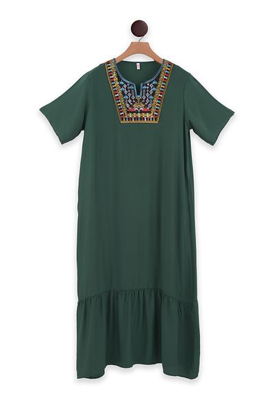FOR WOMEN Heritage Embroidered Dress