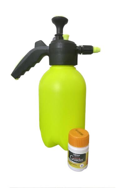 ENTOSAV Kara Sinek Ilacı Guadin 50 ml + 2 Lt İlaçlama Pompası Bitki ilaçlama ...
