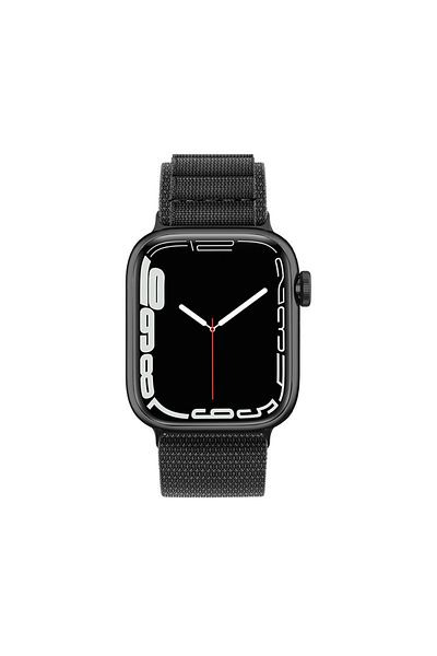 Hurtel Alpine steel buckle strap for Apple Watch 38/40/41 mm, black