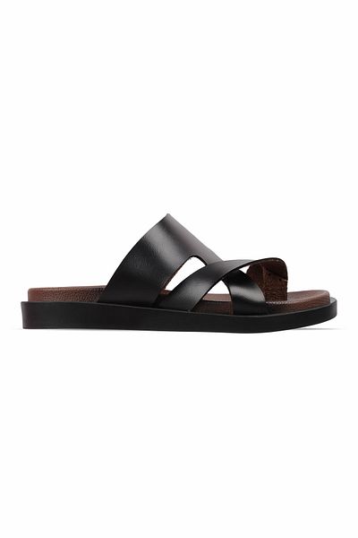 Lal Shoes & Bags Sherr Women's Bodrum Flip Flops-Black