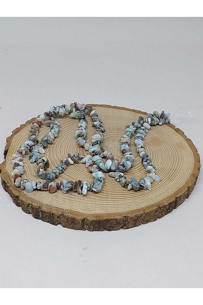 Yasamtohumu Larimar Broken Natural Stone Sequence