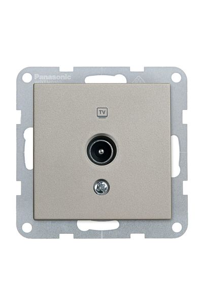 PANASONIC Mechanism TV Socket End Karre Plus Bronze