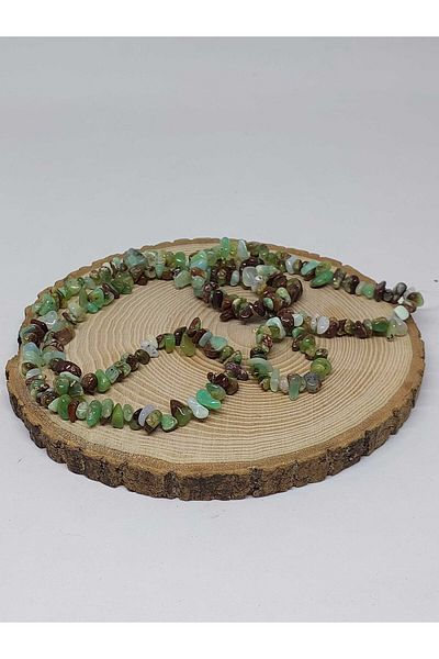 Yasamtohumu Chrysoprase Broken Natural Stone Sequence