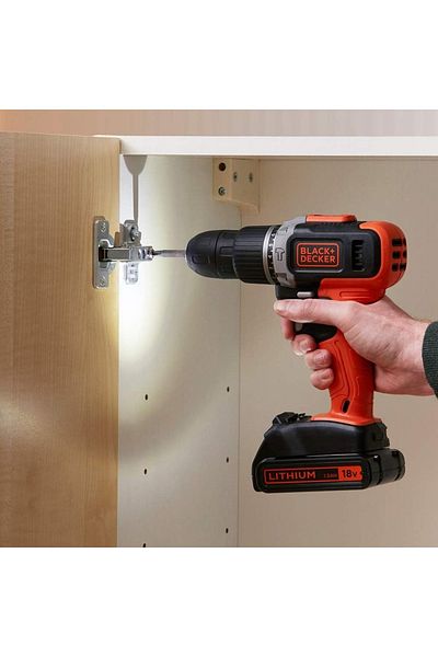 rexa Cordless Drill Driver – Orange/Black (19.3 × 6.6 × 20 cm)