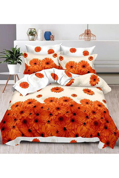 CHIRASO FINET Cotton Bed Linen, Classic Sheet 240x250cm, Duvet Cover 200x230cm, 4 Pillowcases