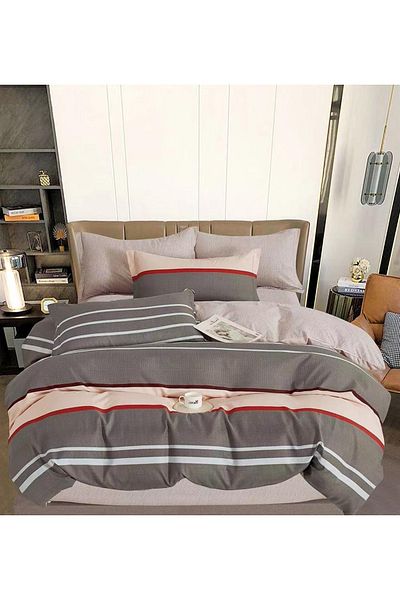 CHIRASO FINET Cotton Bed Linen, Classic Sheet 240x250cm, Duvet Cover 200x230cm, 4 Pillowcases
