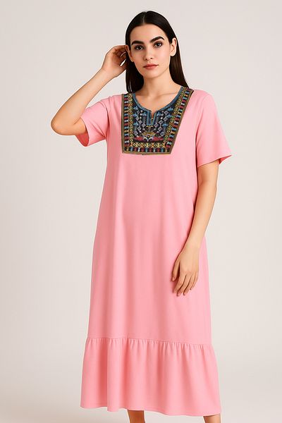 FOR WOMEN Heritage Embroidered Dress