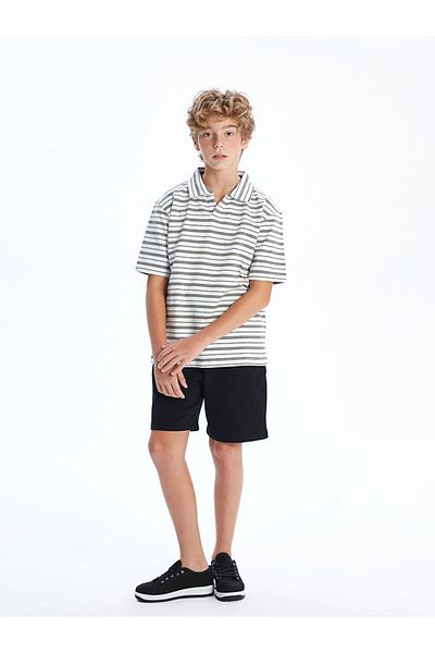 LC Waikiki LCW Kids Polo Collar Boys T-Shirts and Shorts