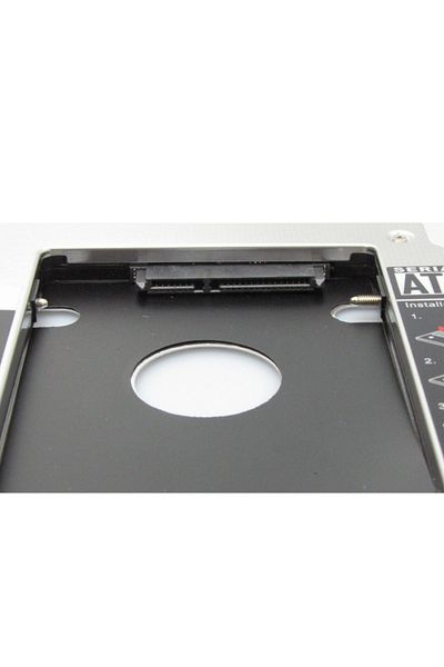 nelbo HDD Caddy SATA HDD/SSD Rack for mounting a 2nd HDD/SSD in a laptop 12.5mm RETAIL