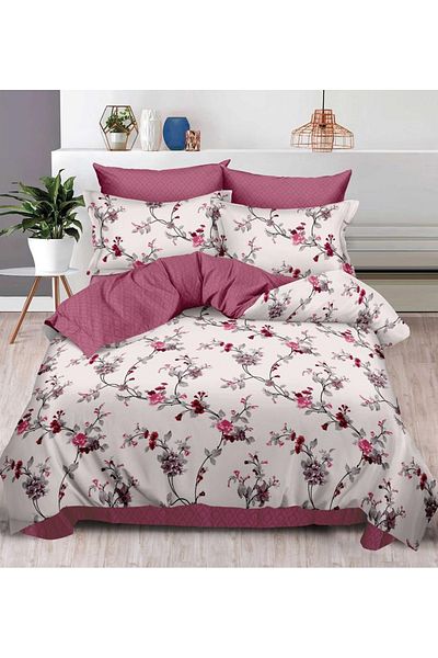 CHIRASO FINET Cotton Bed Linen, Classic Sheet 240x250cm, Duvet Cover 200x230cm, 4 Pillowcases