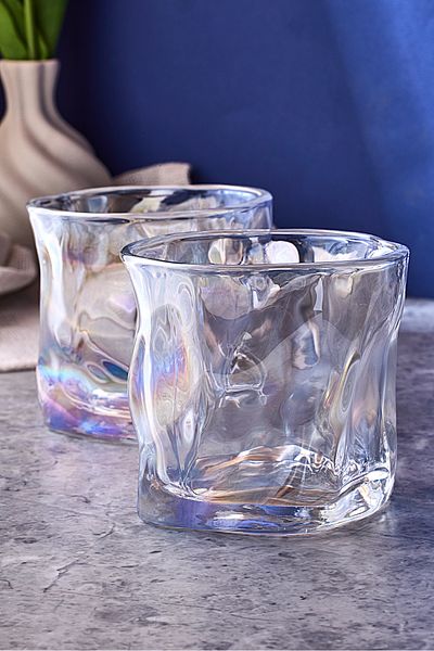 Perotti Piero Luster 2-Piece Crystal Glass Cup 200 ml