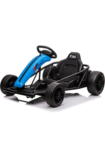 REX سيارة كهربائية للأطفال E-Go-Kart Go-Kart مزودة بـ 24 فولت ووظيفة الانجراف