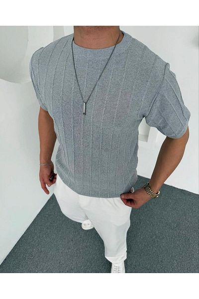 laqa Crew Neck 20*3 Twill Knitwear