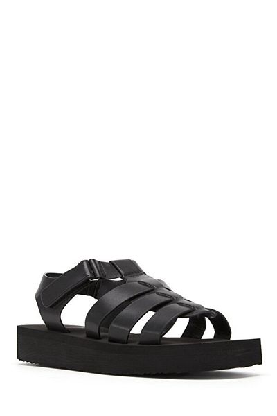 ART BELLA Black Women's Sandals 101380708
