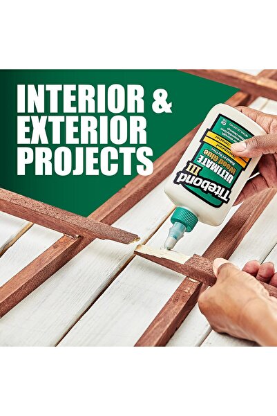 Titebond III Waterproof Glue, Gallon, Tan - Pack of 1 (1416)