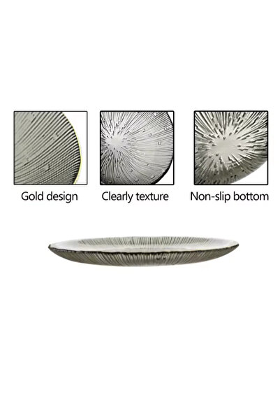 LUXXO Set 6 farfurii fel principal D.27cm Nero