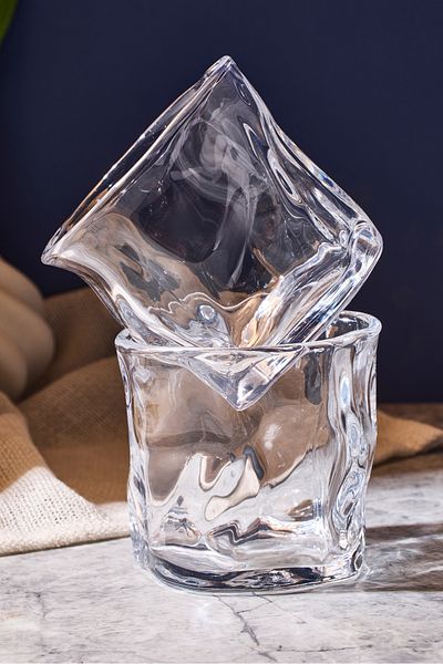Perotti Piero 2-Piece Crystal Glass Cup 200 ml