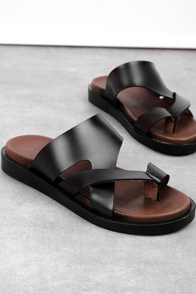 Lal Shoes & Bags Sherr Women's Bodrum Flip Flops-Black