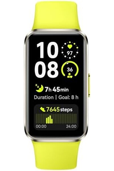 Huawei Band 10 Smart Watch, Metallic Design and Comfortable Wearing, Pro-level Sleep Analysis, Emoti