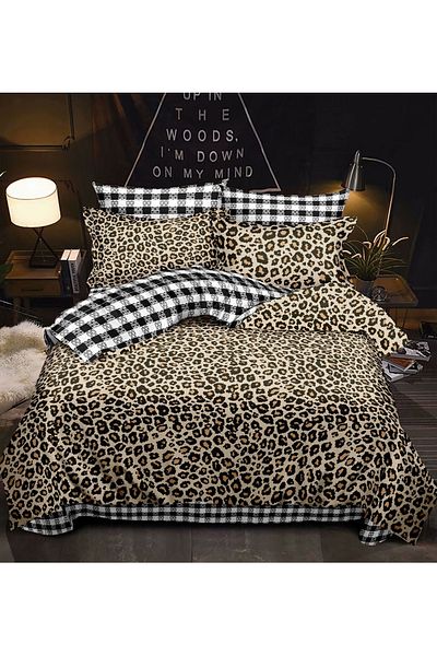 CHIRASO FINET Cotton Bed Linen, Classic Sheet 240x250cm, Duvet Cover 200x230cm, 4 Pillowcases