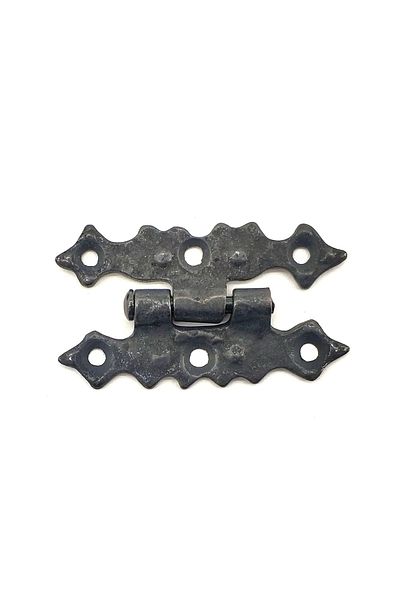 PRATİKOBA Antique Style Decorative Brass Star Hinge - 63X36 Mm, Oxide
