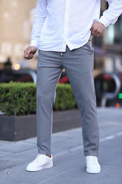 hello7 Men's Slim Fit Double Leg Stretch Jogger Pants