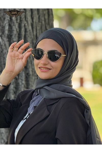 ALADİYAR Ninja Bon Shawl (Chiffon)