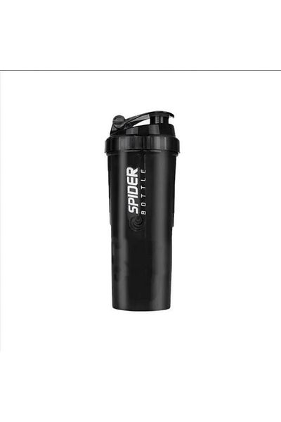 Choice Black 3 Layers Shaker Protein Bottle Powder Shake Cup Large Capacity Water Bottle Mixing Cup Body Bu