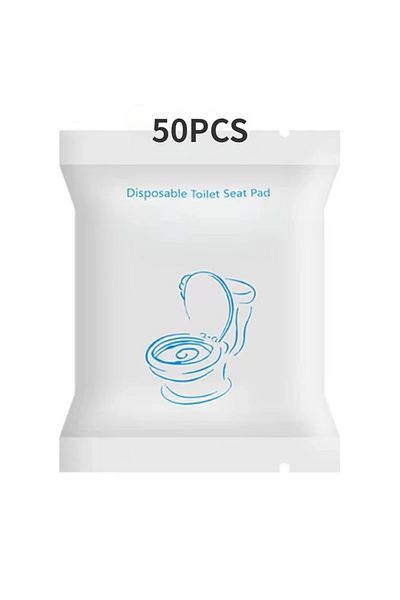 Choice 50PCS 50/20/10pcs Portable Disposable Toilet Seat Cover Waterproof Non-woven Protective Cover Seat C