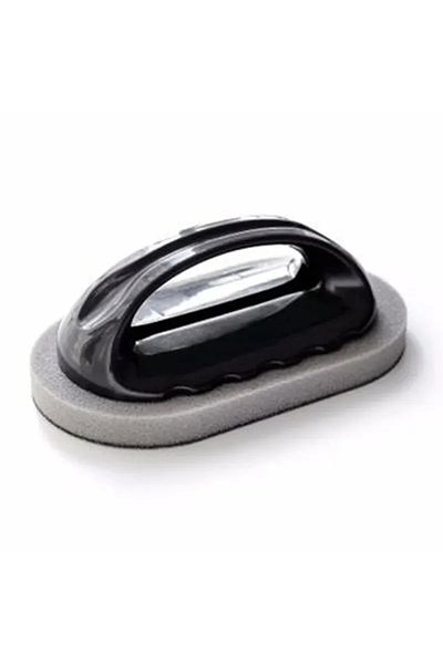 Choice black Reusable Emery Magic Sponge - Kitchen Pot Brush with Handle for Easy Cleaning and Decontaminat