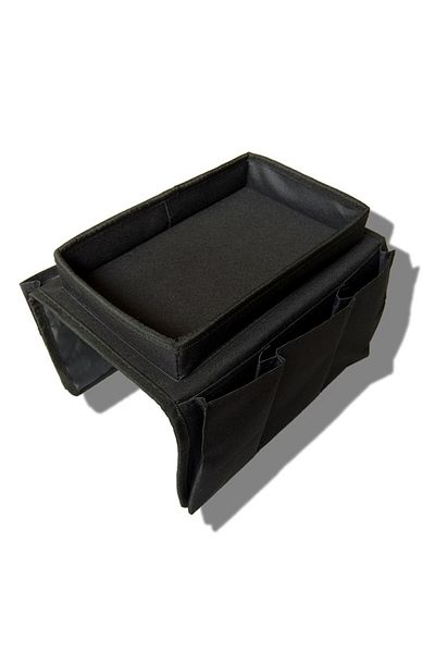 Choice Black Sofa Storage Bag Living Room Sofa Armrest Organizer for TV Remote Control Cellphone Hanging Co