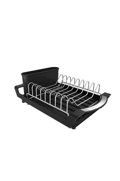 Choice dark 1pcs Expandable Small Dish Drying Rack Dish Racks for Kitchen Counter Dish Drainer with Removab