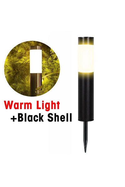 Choice إضاءة دافئة (أسود) مصابيح LED تعمل بالطاقة الشمسية في الهواء الطلق مصابيح حديقة تعمل بالطاقة الشمسية مصابيح حديقة تعمل بالطاقة الشمسية إضاءة الشوارع لـ G