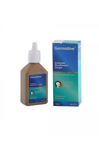 GUM GERMIDINE MOUTHWASH 125ML