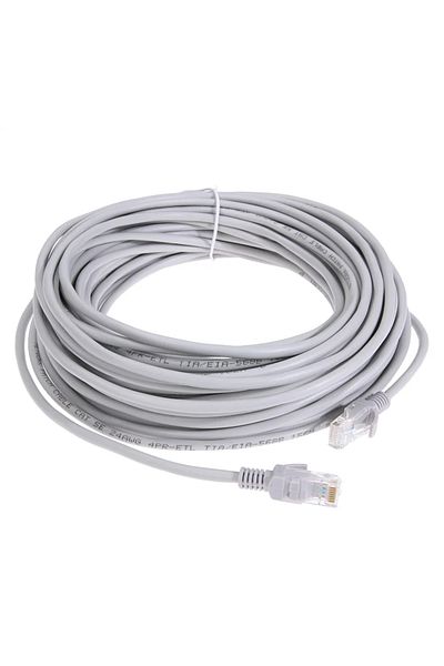 Vikefon 20m High Speed Ethernet 1M-50M Cable Cat5e RJ45 Network LAN Cable Router Computer Cable Internet Net
