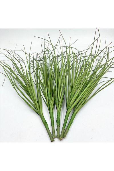 Choice 30cm 5pcs Dark Green 5Pcs Artificial Onion Grass Fake Greenery For DIY Wedding Venue Home Decor Pott