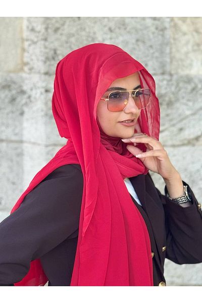 ALADİYAR Ninja Bon Shawl (Chiffon)