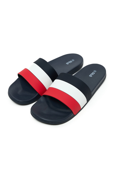 R&B Navy Blue MENS SLIDERS 40-45