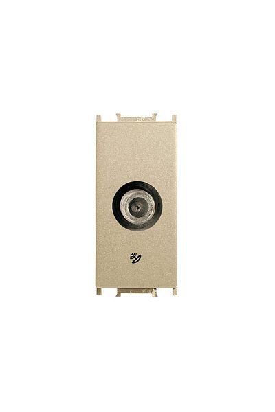 PANASONIC Satellite Socket - Dark Gold Finish, 1 Module