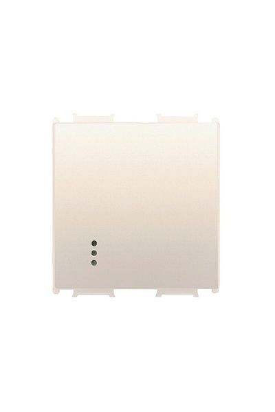 PANASONIC MODULAR SWITCH WITH LED BEIGE 2M